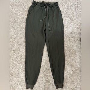 Lululemon Army Green Joggers